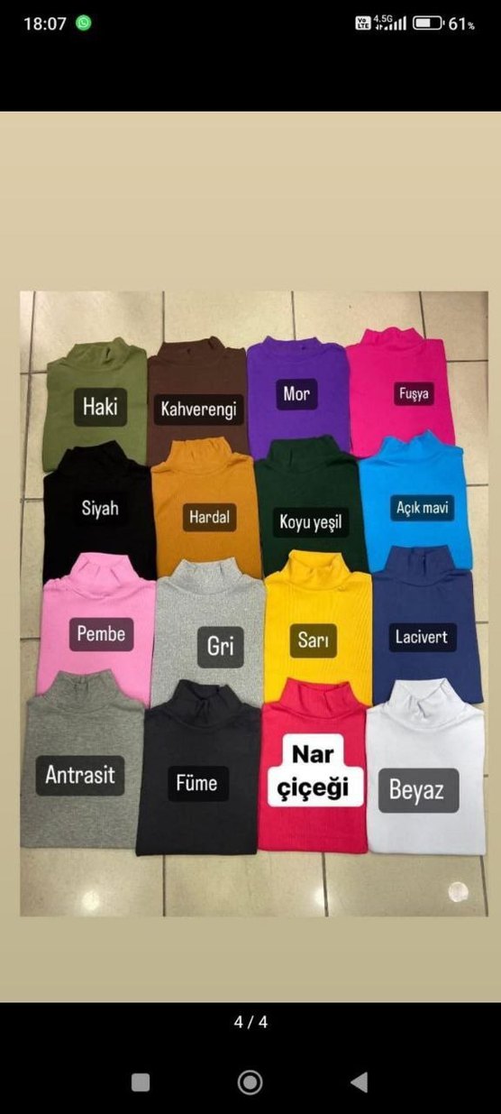 Mor Yarım Yakalı Kadın Bady - Görsel 5