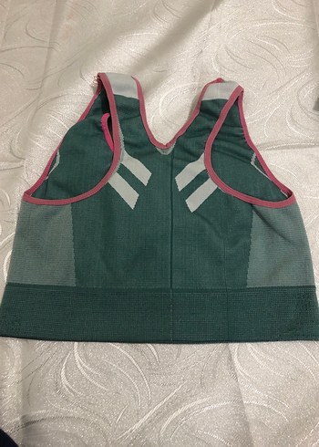 Yeşil ve Gri Spor Sütyeni - Görsel 2