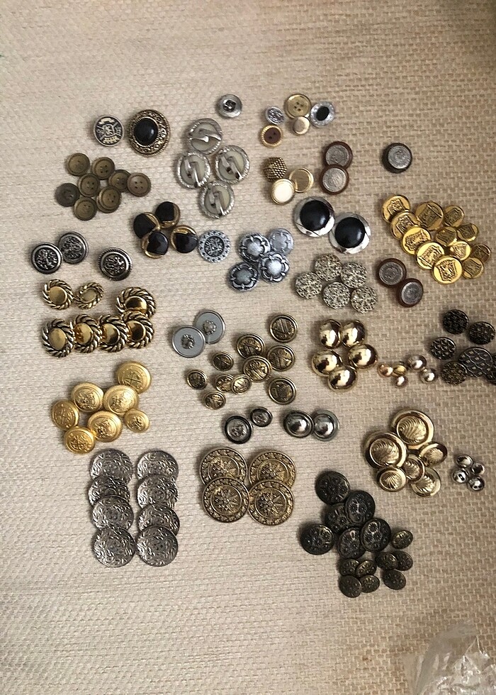 Metal düğmeler - Görsel 2