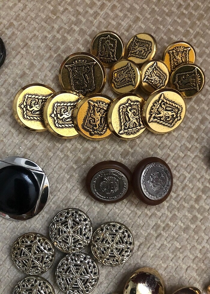 Metal düğmeler - Görsel 3