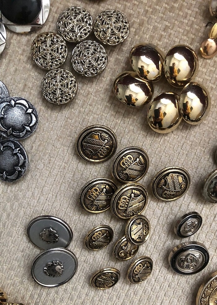 Metal düğmeler - Görsel 5