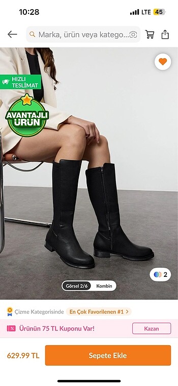 Trendyolmilla çizme