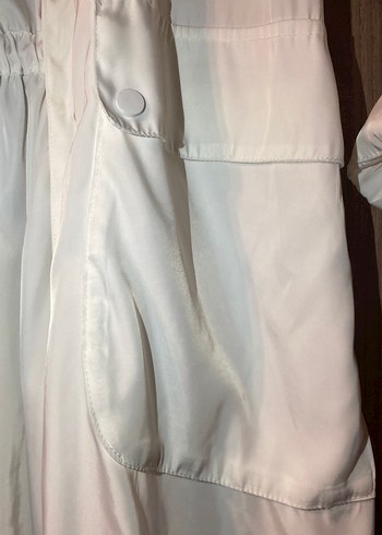 Uzun Beyaz Düğmeli ceket twist marka - Görsel 7