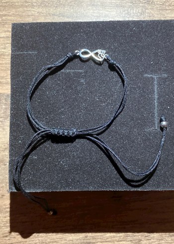 So chıc Siyah Boncuklu Minimalist Bohem Bileklik - Görsel 4