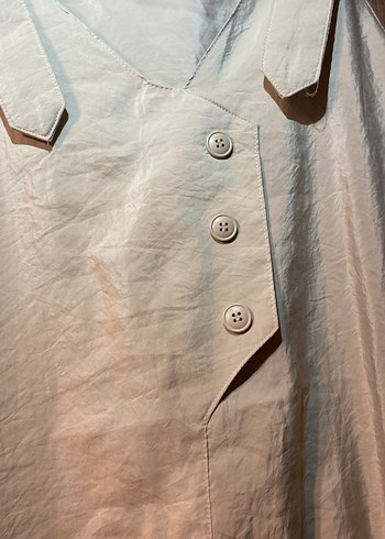 Bej Keten Uzun Askılı Elbise touche m beden bej rengi - Görsel 3