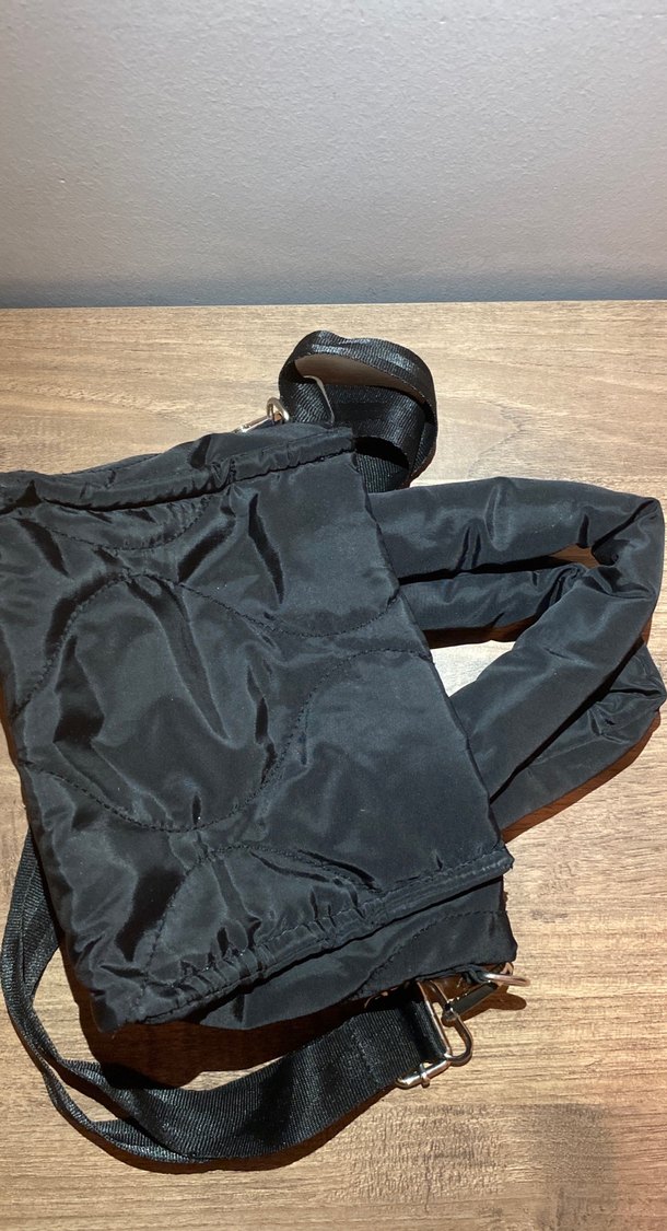 Kadın Siyah Tokalı Sokak Stili Çanta - Görsel 4