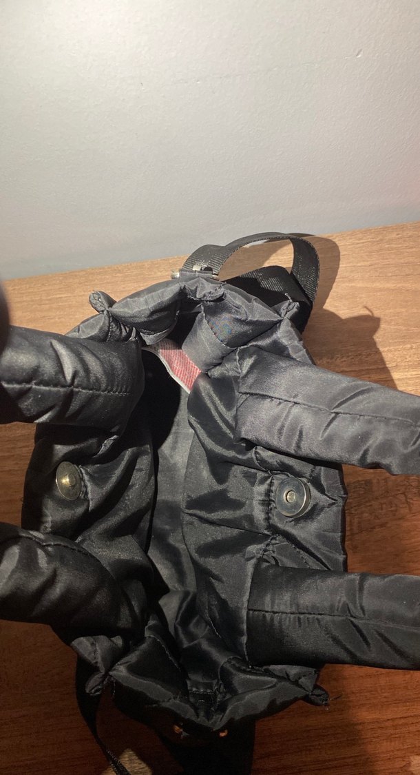 Kadın Siyah Tokalı Sokak Stili Çanta - Görsel 3