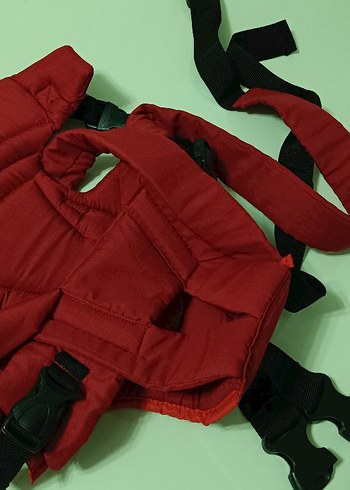 Renkli Kırmızı Bebek Taşıyıcı - Görsel 3