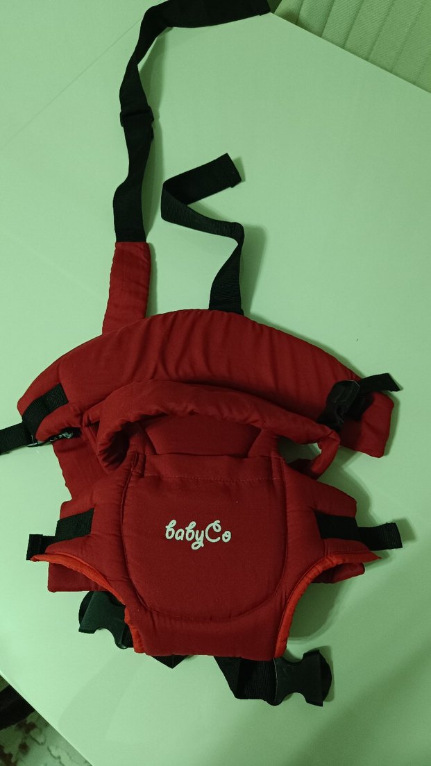 Renkli Kırmızı Bebek Taşıyıcı - Görsel 2