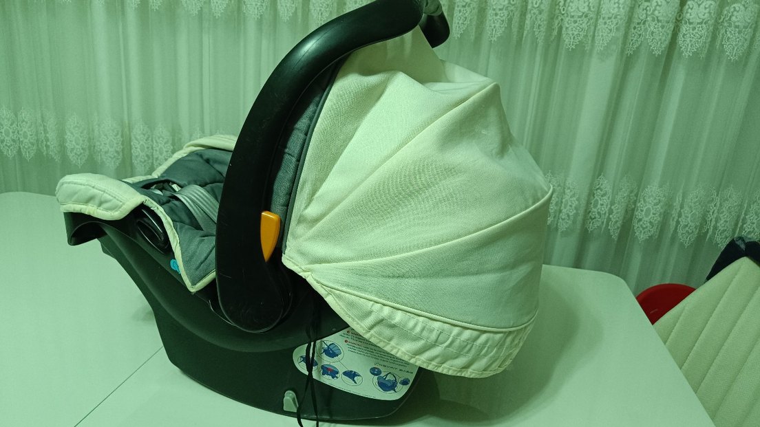 Gri Bebek Oto Koltuğu Yıldız Desenli - Görsel 3