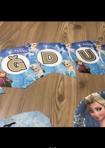 Elsa doğum günü Parti Yazısı - Görsel 2
