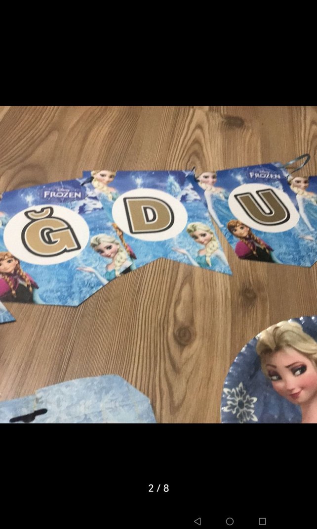 Elsa doğum günü Parti Yazısı - Görsel 2