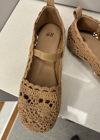 Kız Çocuk kahverengi Dantel Detaylı Babet - Görsel 3