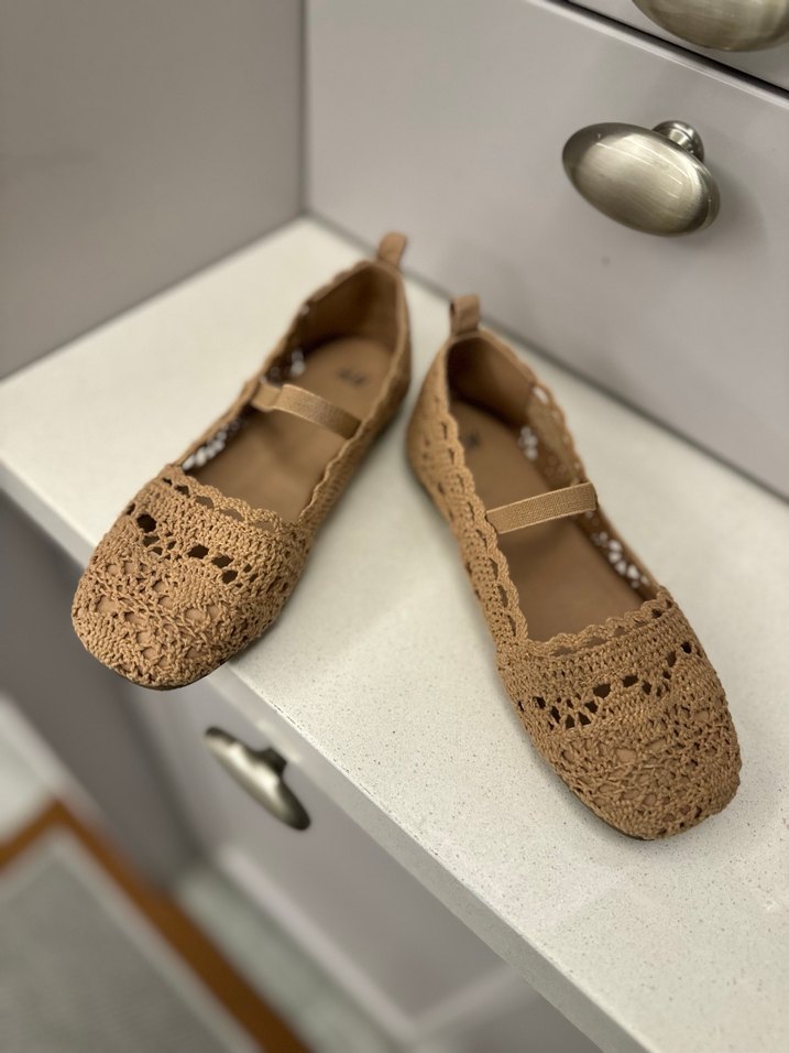 Kız Çocuk kahverengi Dantel Detaylı Babet - Görsel 2