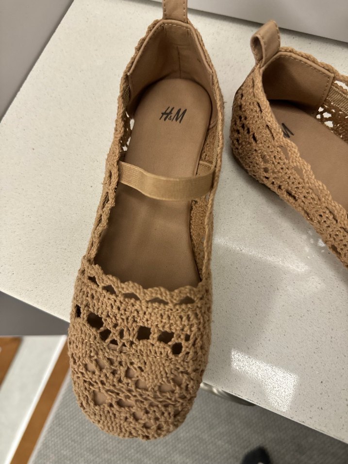 Kız Çocuk kahverengi Dantel Detaylı Babet - Görsel 3