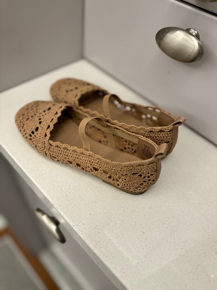 Kız Çocuk kahverengi Dantel Detaylı Babet - Görsel 4