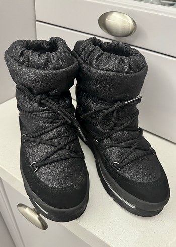 Kız Çocuk  Su Geçirmez Bot kar botu - Görsel 4