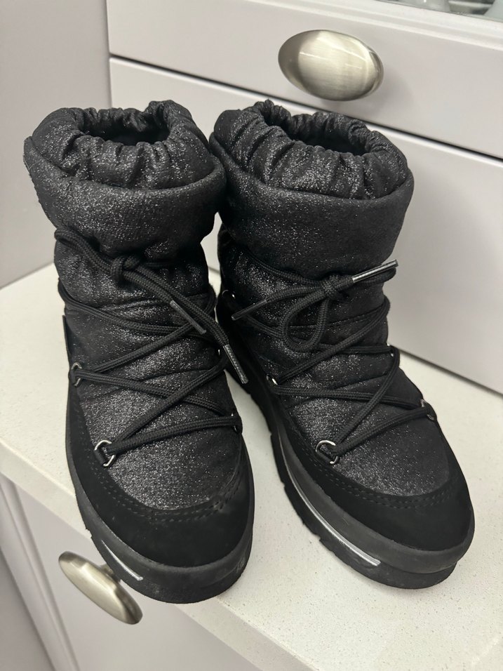 Kız Çocuk  Su Geçirmez Bot kar botu - Görsel 4