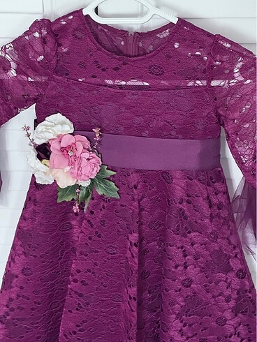 Muhteşem vintage elbise marka mialora couture - Görsel 5