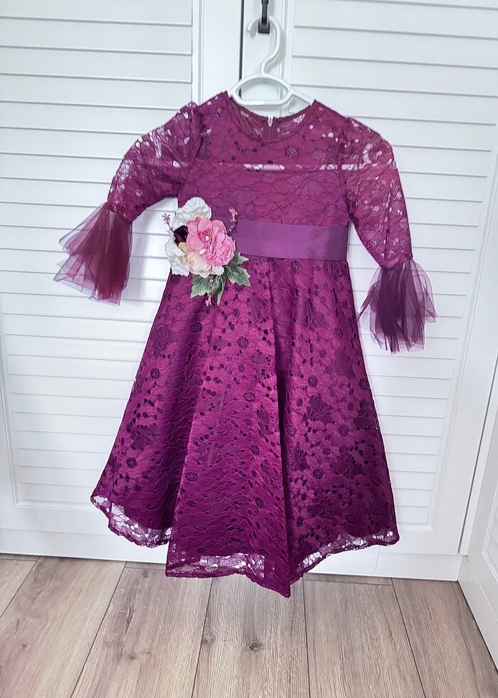 Muhteşem vintage elbise marka mialora couture - Görsel 2