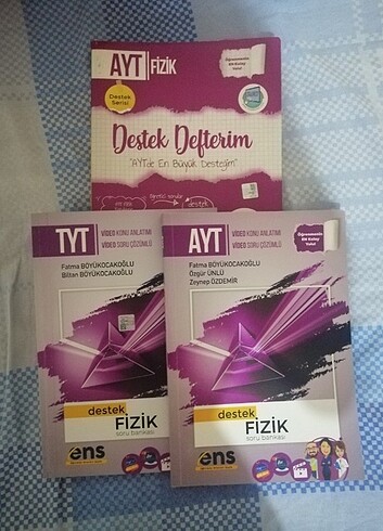 Tyt ayt fizik ens yayınları takım