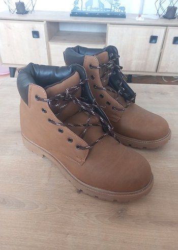 Erkek Kahverengi Deri  Bot - Görsel 2