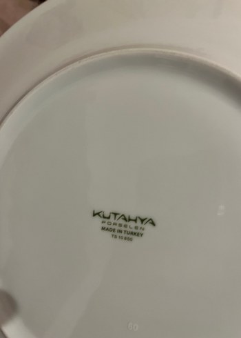 Siyah  Desenli Modern Tabak Seti - Görsel 9