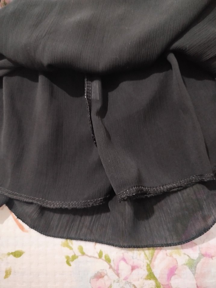 Kız Çocuk Siyah Pilili Etek - Görsel 3