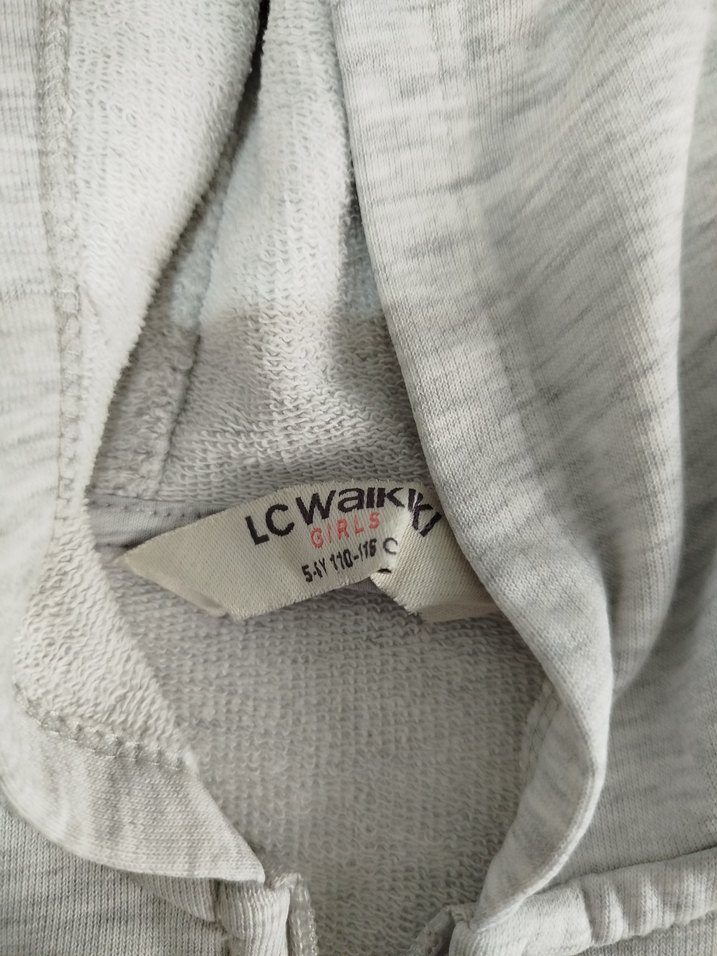 Gri Fermuarlı Kadın Keten Ceket - Görsel 4