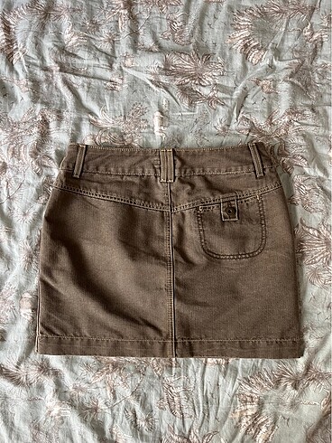 38 Beden kahverengi Renk H&M Jean Etek