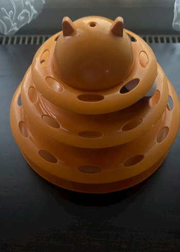 Turuncu Kedi Oyuncağı Çok Katmanlı - Görsel 2