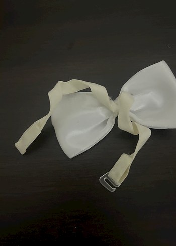 Beyaz Erkek Papyon - Görsel 2