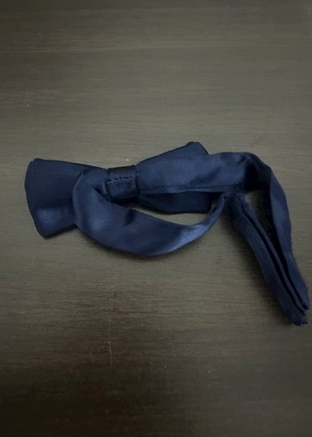 Koyu Mavi Klasik Erkek Papyon - Görsel 3