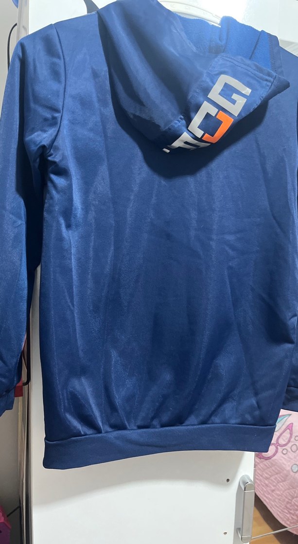 Erkek Çocuk Lacivert Fermuarlı Eşofman Üstü - Görsel 5