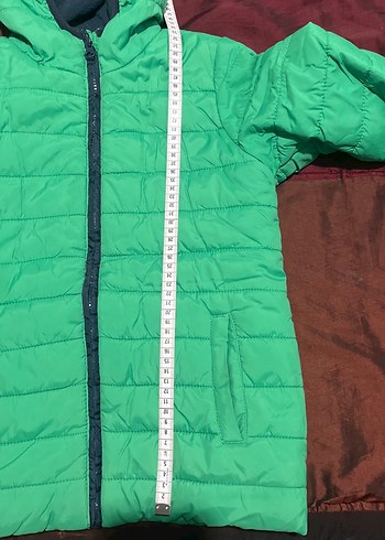 Erkek Çocuk Yeşil Fermuarlı Street Wear Mont - Görsel 13