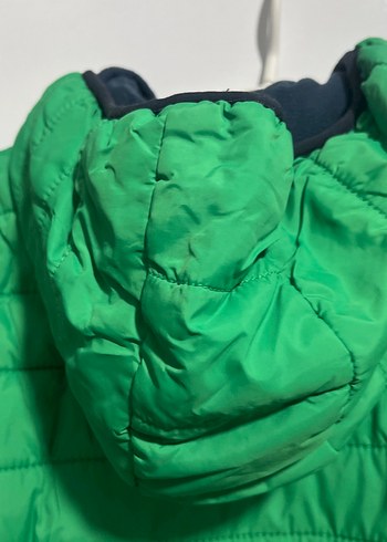 Erkek Çocuk Yeşil Fermuarlı Street Wear Mont - Görsel 9