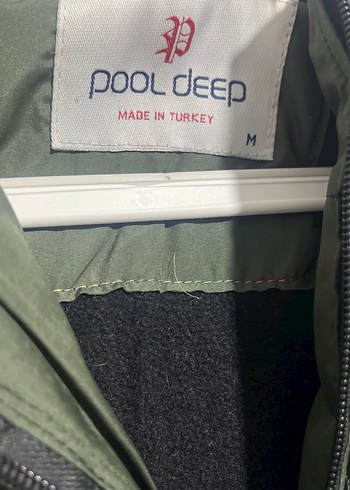 Erkek Yeşil Mont - Görsel 4