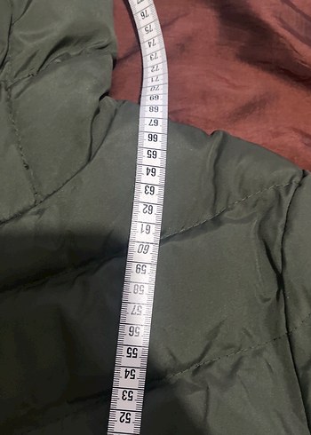 Erkek Yeşil Mont - Görsel 14