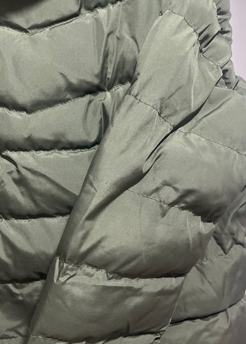 Erkek Yeşil Mont - Görsel 11