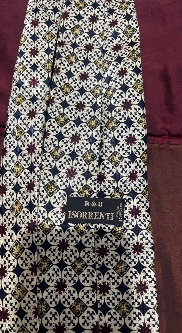 Çok Renkli Bohem Retro Erkek Kravat - Görsel 5