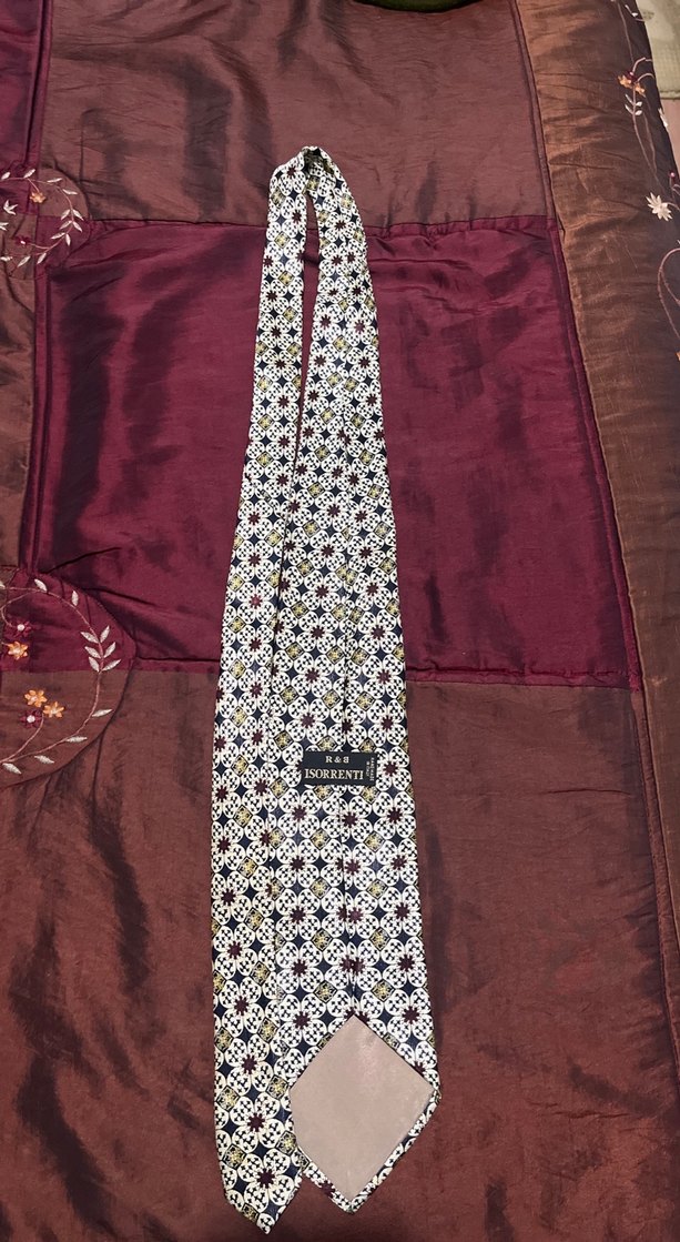 Çok Renkli Bohem Retro Erkek Kravat - Görsel 4