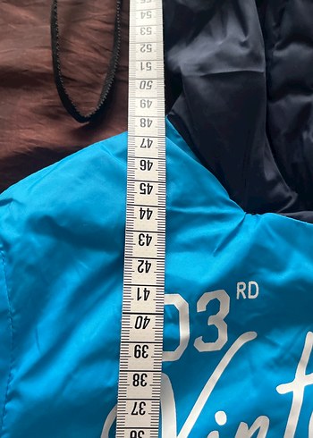 Mavi Fermuarlı Kapüşonlu Erkek Çocuk Mont - Görsel 11