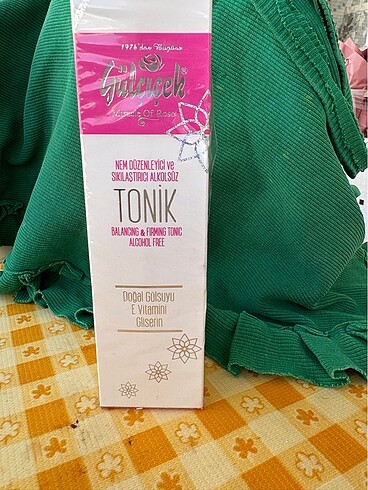 DOĞAL GÜLSUTU TONİK