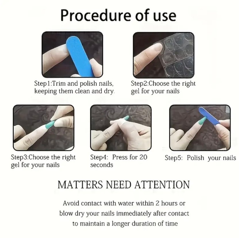 Parlak Kahverengi Tırnak Süslemeleri - Görsel 2