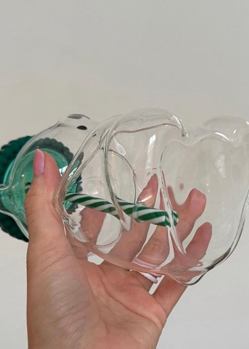 Yeşil Ayıcık Tasarımlı bardak - Görsel 5