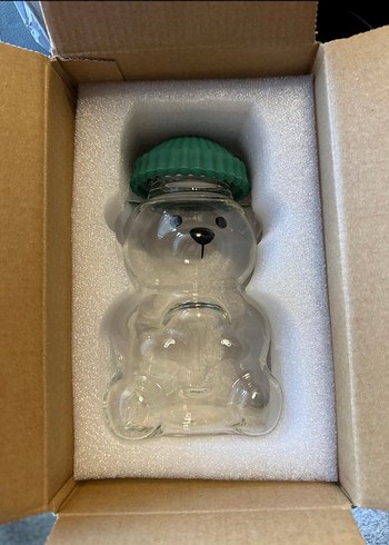 Yeşil Ayıcık Tasarımlı bardak - Görsel 2