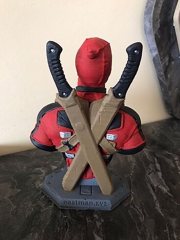  3D baskı Deadpool figür 16 cm