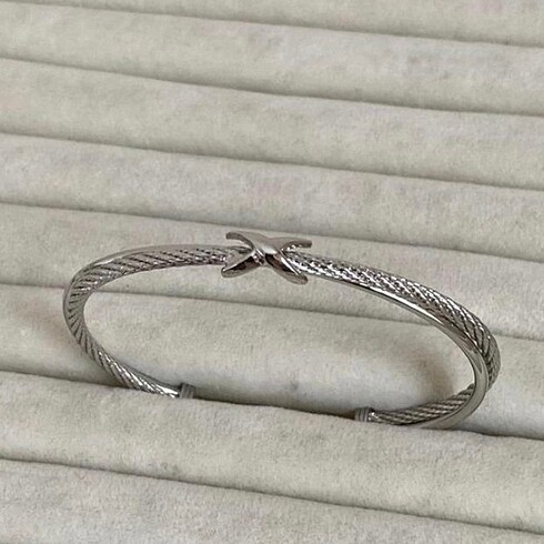 shein bileklik kelepçe kararmaz çelik yıldız stainless steel sil
