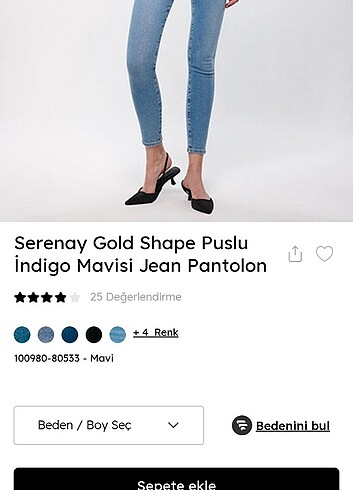 Mavi serenay jean
