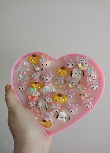 Sanrio Karakterli Yüzük Çeşitleri